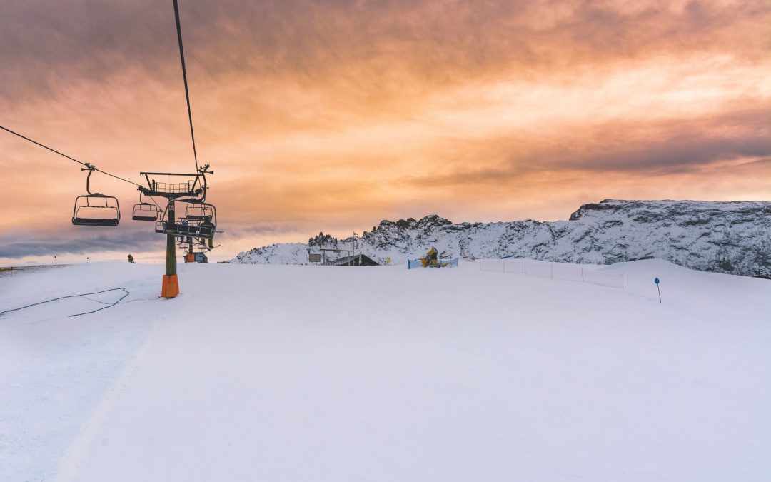 På ski i Italien